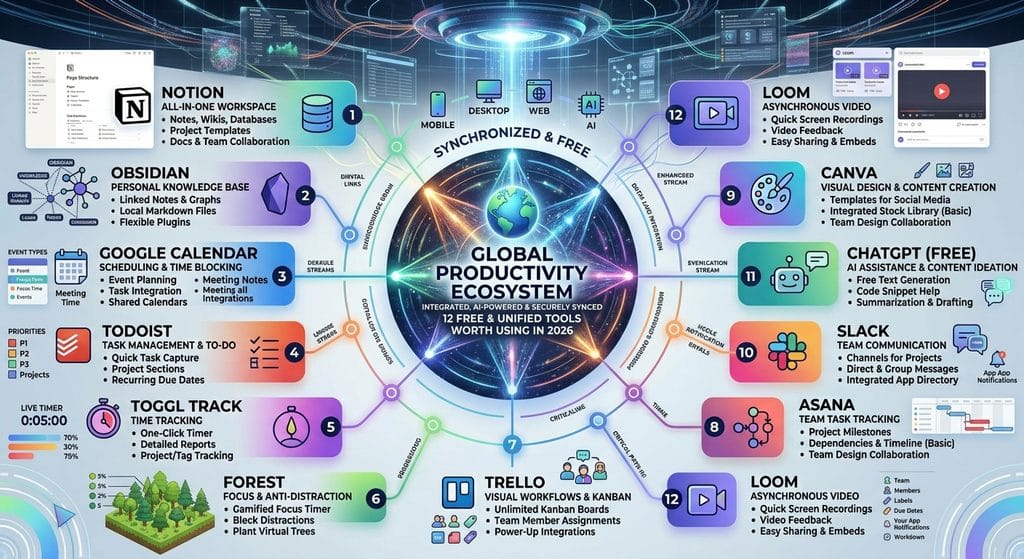 12 Free Productivity Tools Worth Using in 2026 1 Gemini Generated Image pajekapajekapaje